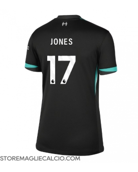 Liverpool Curtis Jones #17 Maglia Gara Trasferta Repliche 2024-25 Donna